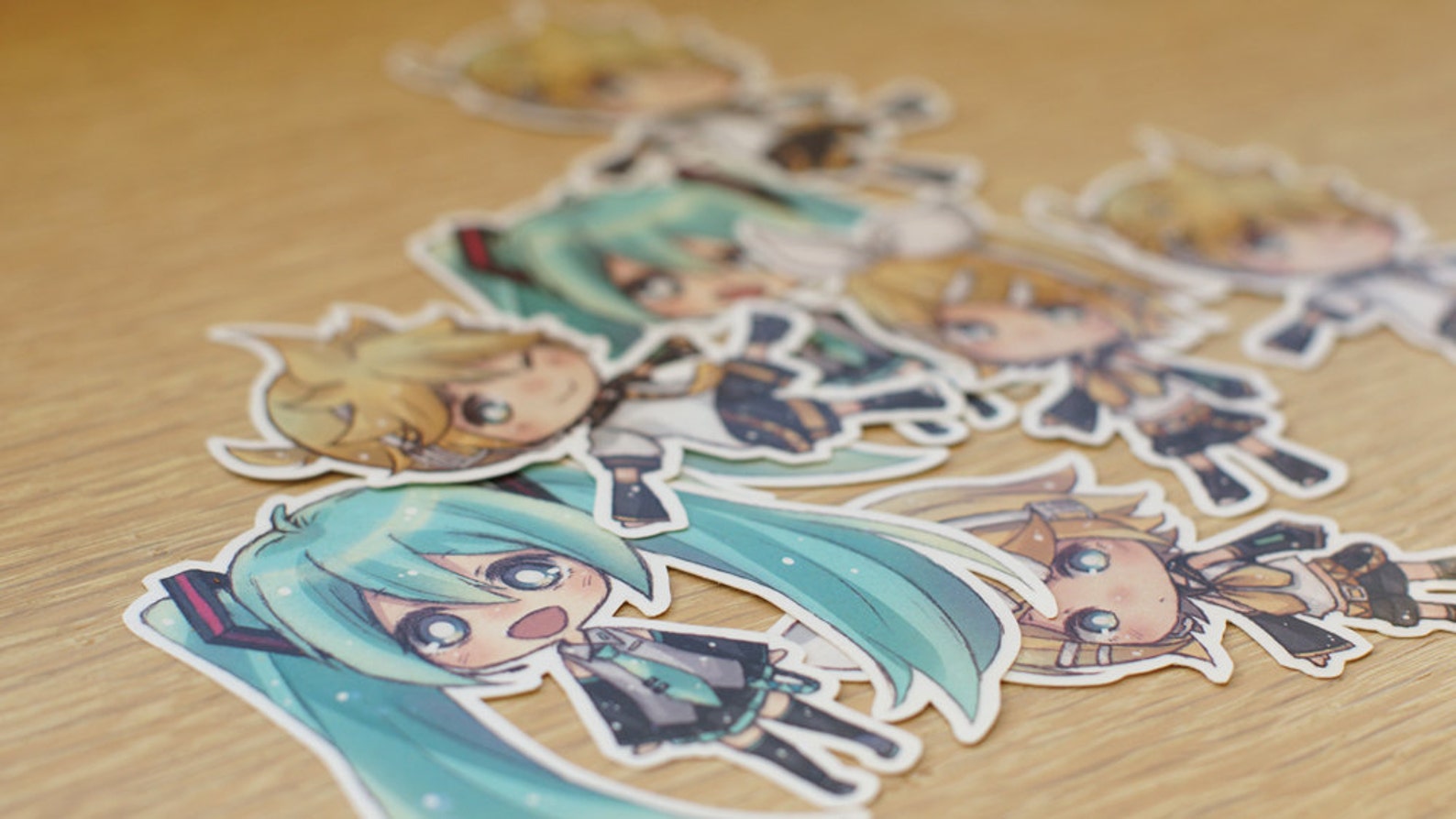 Chibi Vocaloid Stickers Etsy