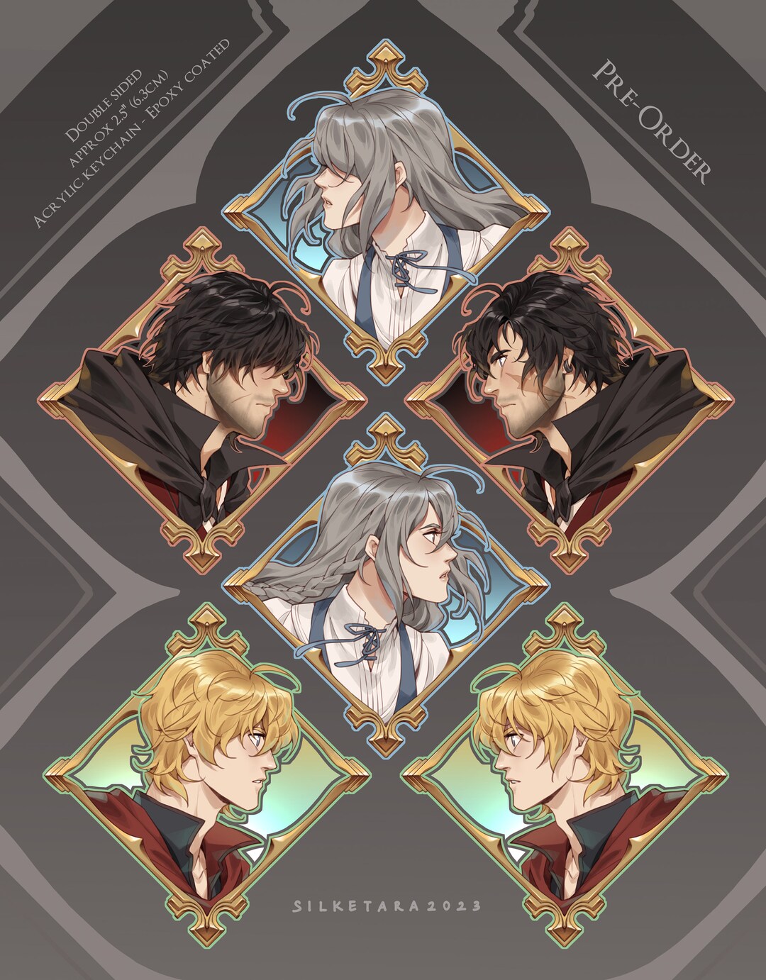 FFXVI Keychains - Etsy