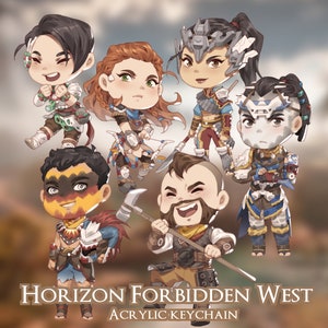 Horizon Acrylic Keychain