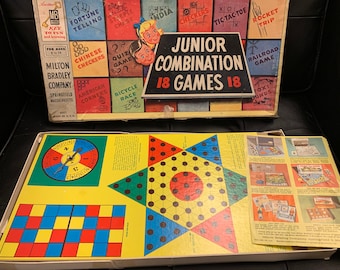 1955 Milton Bradley Junior Combination Games