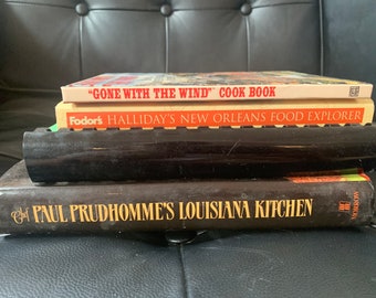 Four Classic Southern-Style Cookbooks: New Orleans, Deep South, Louisiana