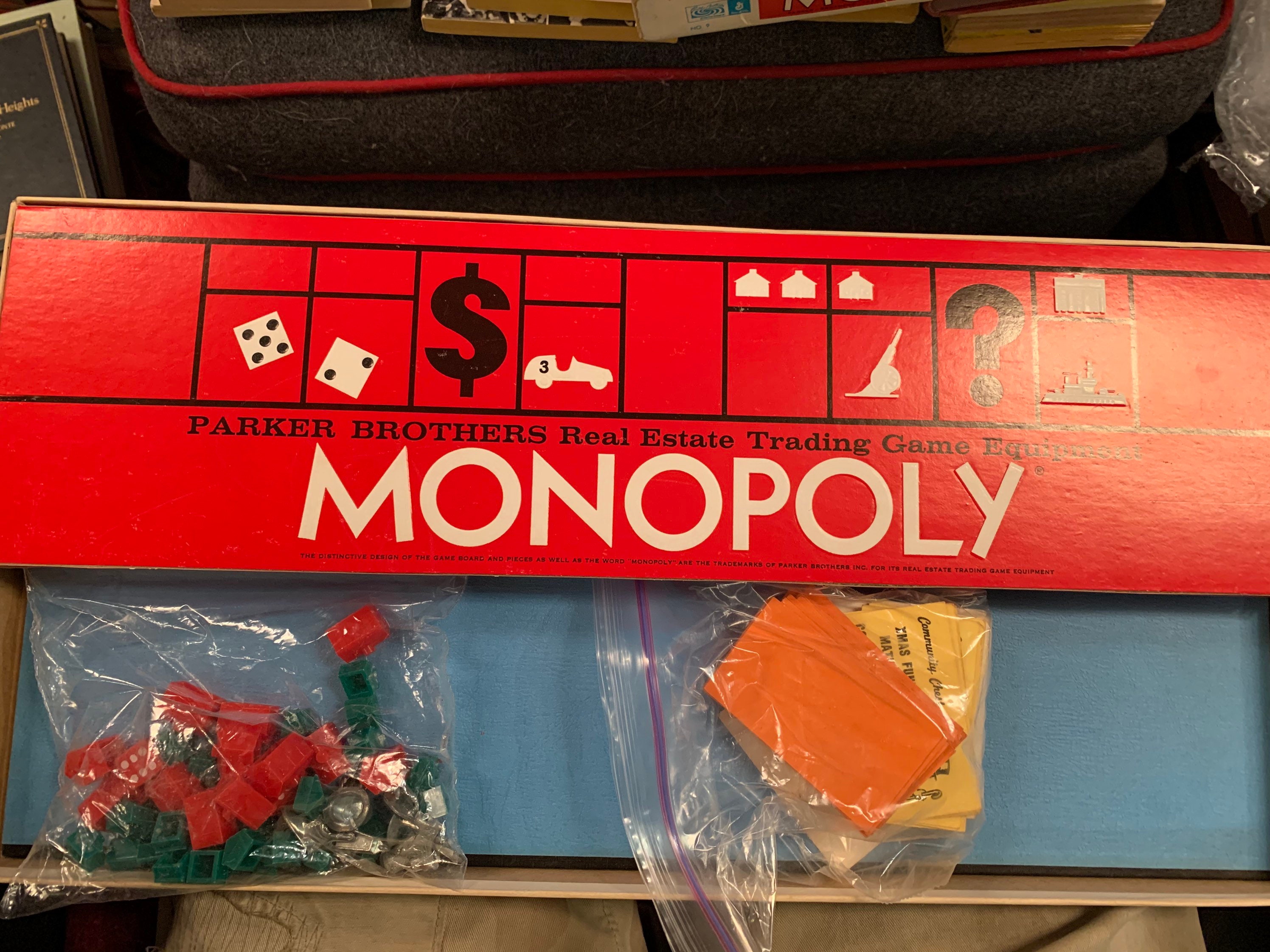 Iconic Monopoly Iconic 1961 Monopoly Board Game - Etsy