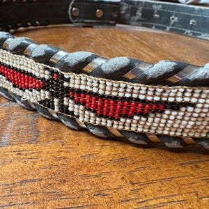 Mexican Beaded Belt - Etsy display picture 1