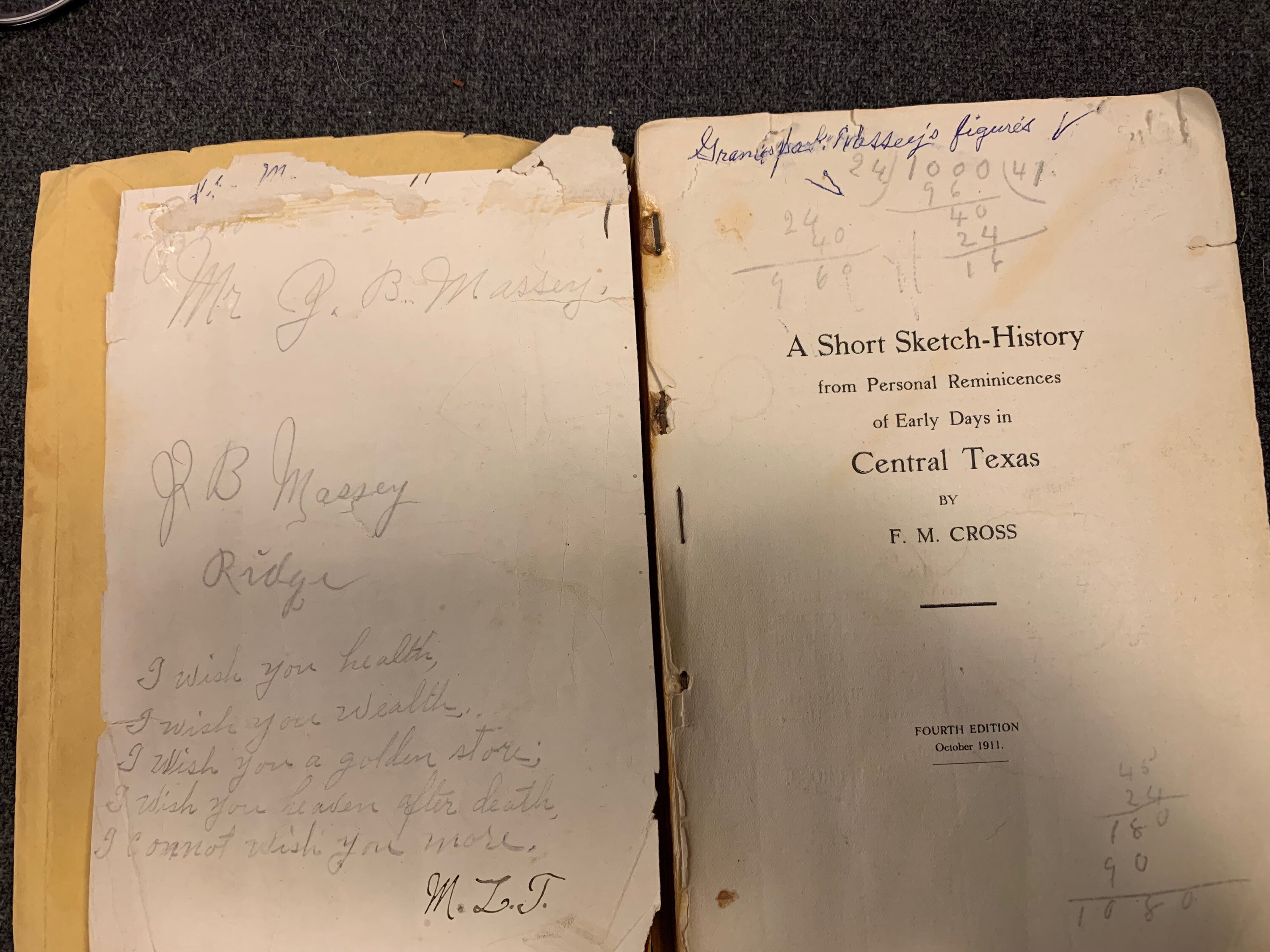 1911 Rare A Short Sketchhistory From Personal Reminiscences of Early