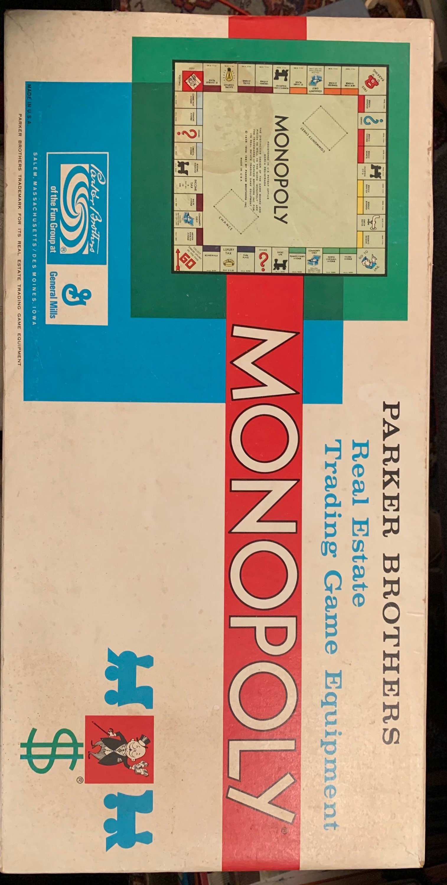 Iconic Monopoly Iconic 1961 Monopoly Board Game - Etsy