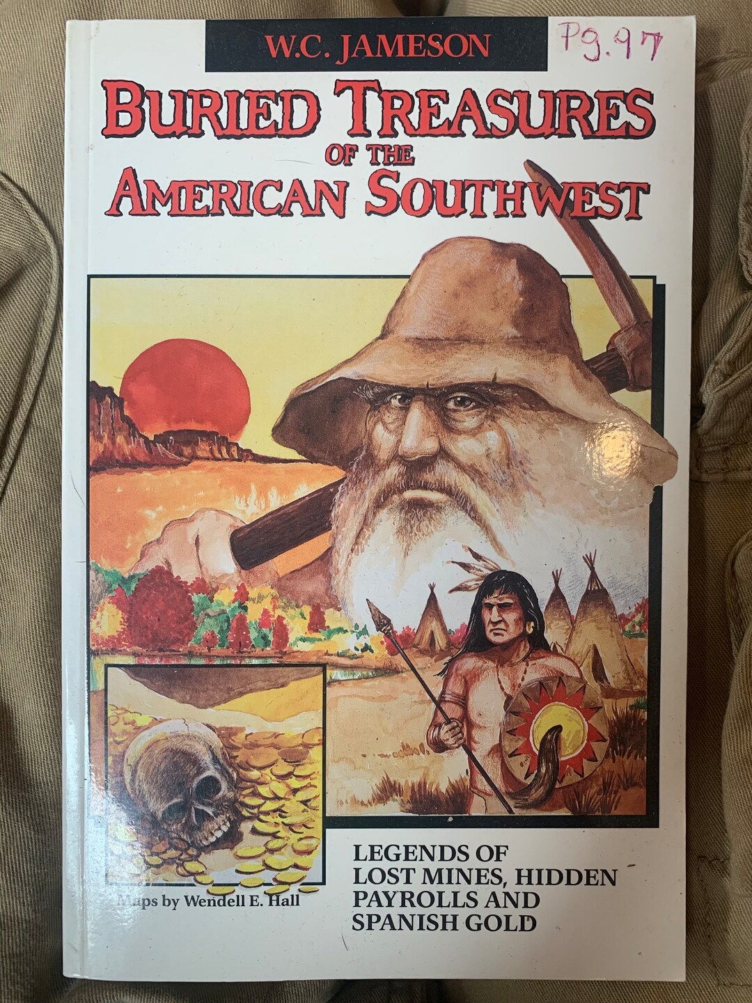 Buried Treasures of the American Southwest by WC Jameson, 1989 Etsy