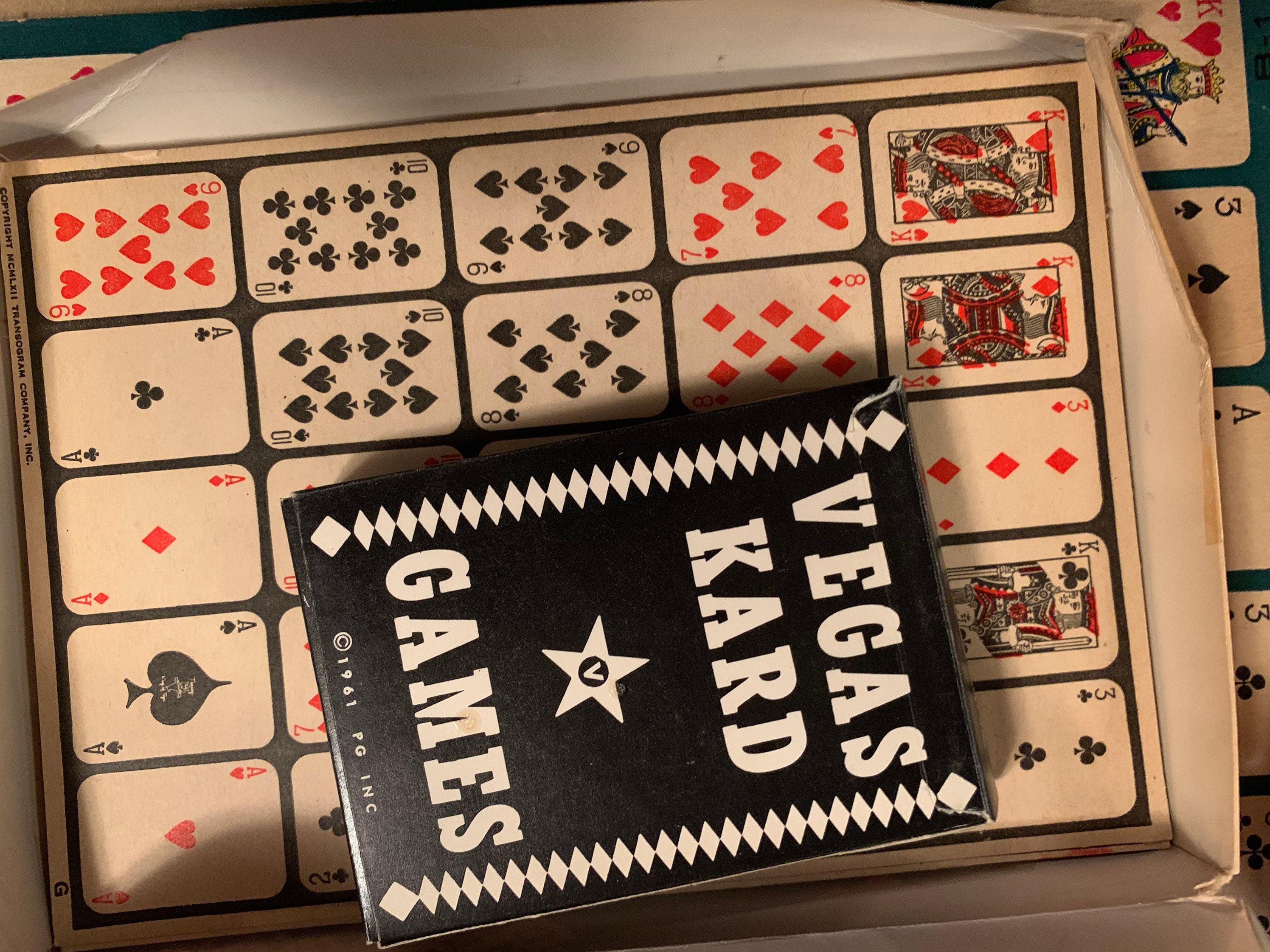 Vintage Poker Bingo by Transogram - Etsy