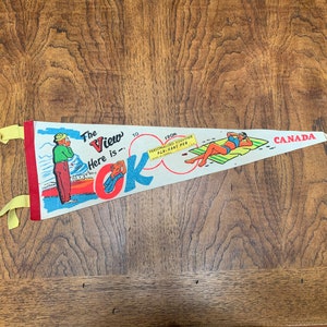 1960s Canada Souvenir Pennant
