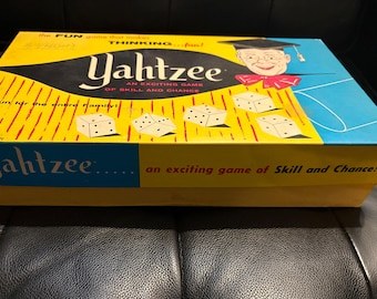 1956 Yahtzee Dice Game
