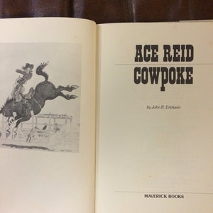 Autographed, Ace Reid Cowpoke by John Erickson image 3