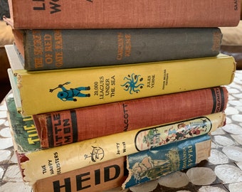 Vintage Six Children’s Classic Books