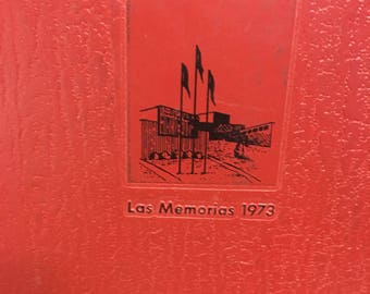 1973 Las Memorias Yearbook, Tascosa High School, Tascosa Rebels