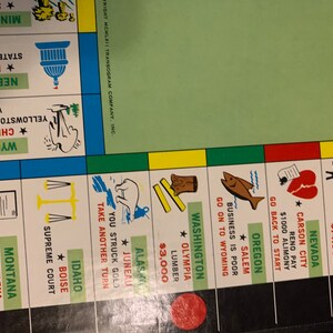 Rare 1962 Vintage Big Business Transogram Board Game image 8