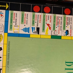 Rare 1962 Vintage Big Business Transogram Board Game image 10