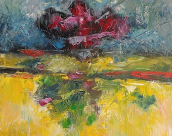 Abstract Landscape I, 18x24"