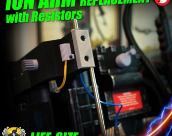 Spirit LIFE-SIZE Ion Arm with Resistors Upgrade //Spirit Halloween Ghostbusters Proton Pack