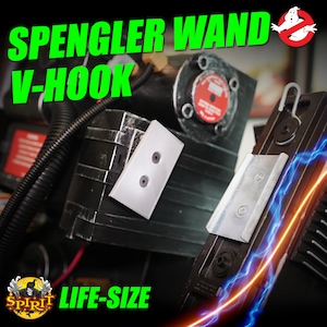 Spirit LIFE-SIZE Spengler Wand V-HOOK Upgrade // Spirit Halloween Ghostbusters Proton Pack