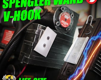 Spirit LIFE-SIZE Spengler Wand V-HOOK Upgrade // Spirit Halloween Ghostbusters Proton Pack