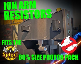 Ion Arm Resistors upgrade for the Spirit Halloween Ghostbusters Proton Pack