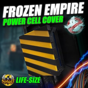 Spirit LIFE-SIZE Frozen Empire Power Cell Cover // Halloween Ghostbusters Proton Pack