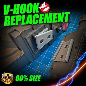 Spirit 80% SIZE V-HOOK Upgrade // Spirit Halloween Ghostbusters Proton Pack