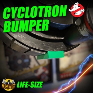 Spirit LIFE-SIZE Cyclotron Bumper // Spirit Halloween Ghostbusters Proton Pack