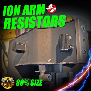 Spirit 80% SIZE Ion Arm Resistors Upgrade // Spirit Halloween Ghostbusters Proton Pack