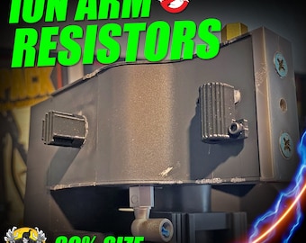 Spirit 80% SIZE Ion Arm Resistors Upgrade // Spirit Halloween Ghostbusters Proton Pack