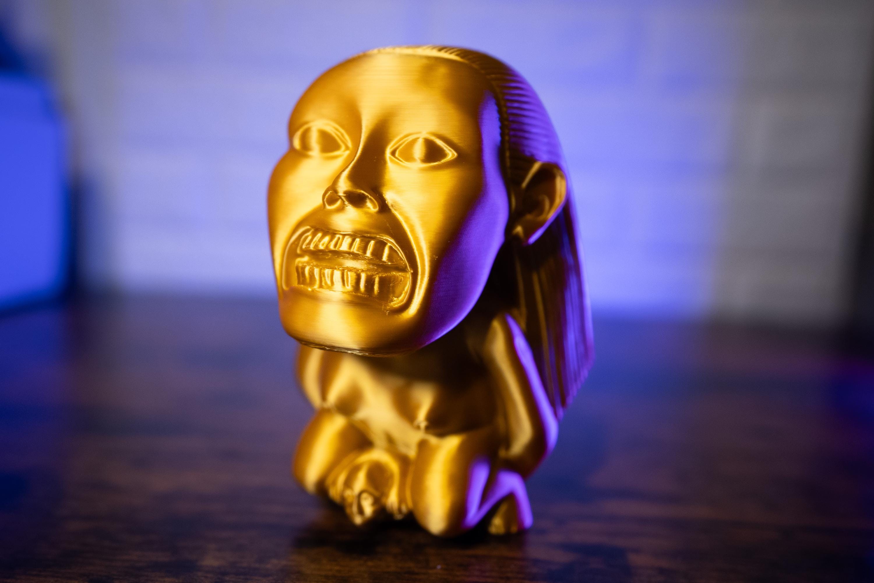 彫刻・オブジェ Indy Raiders of the Lost Ark Gold Idol (chachapoyan Fertility Idol