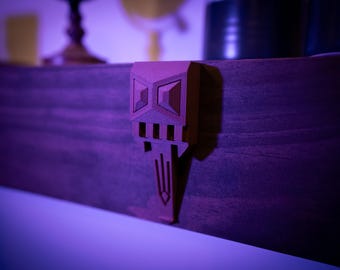 Disney Haunted Mansion Inspired Wall Trim Skull Decoration | Foolish Mortals Home Decor | Fan Art | Custom Sizes Available