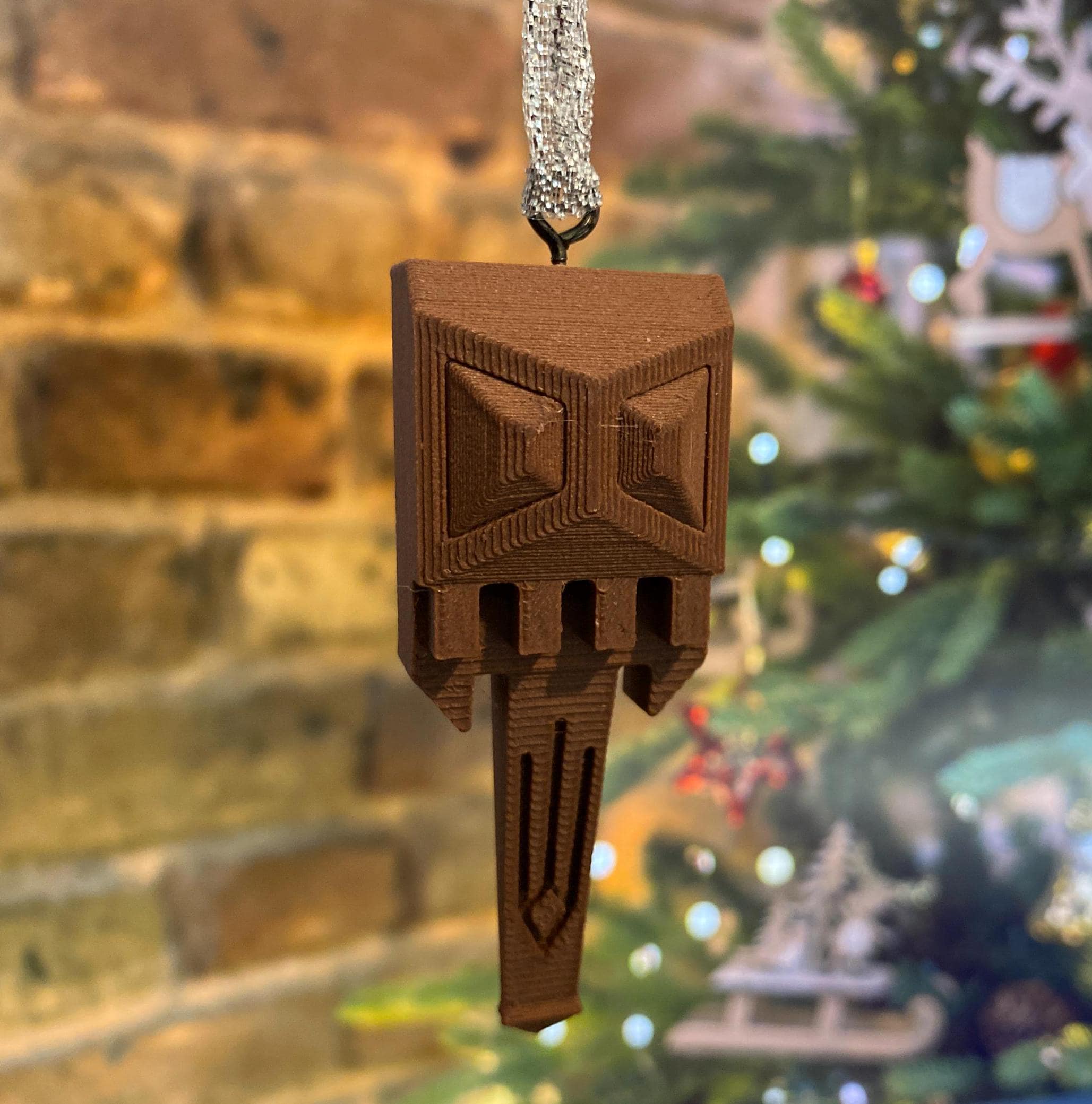 ディズニー ホーンテッドマンション風スカル クリスマス オーナメント