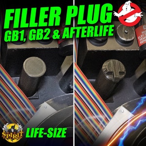 Spirit LIFE-SIZE Filler Plug/Tube // Spirit Halloween Ghostbusters Proton Pack