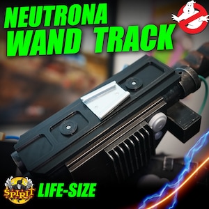 Spirit LIFE-SIZE Neutrona Wand Track // Spirit Halloween Ghostbusters Proton Pack