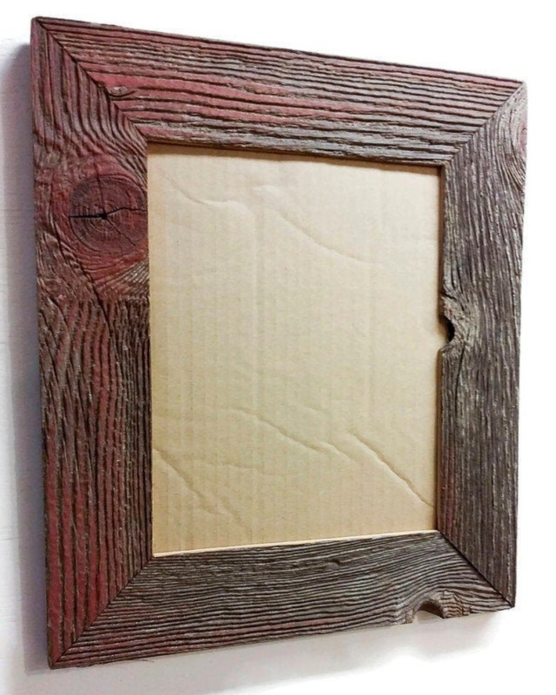 8 x 10 Inch Authentic Barn Wood Frame Old BarnWood Recycled Etsy