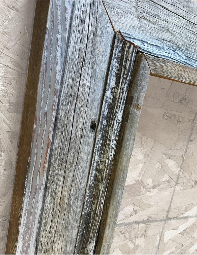 Custom Barn Wood Frame 26 X 20 3d Image 0