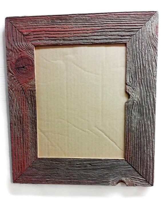 8 X 10 Inch Authentic Barn Wood Frame Old Barnwood Recycled Etsy
