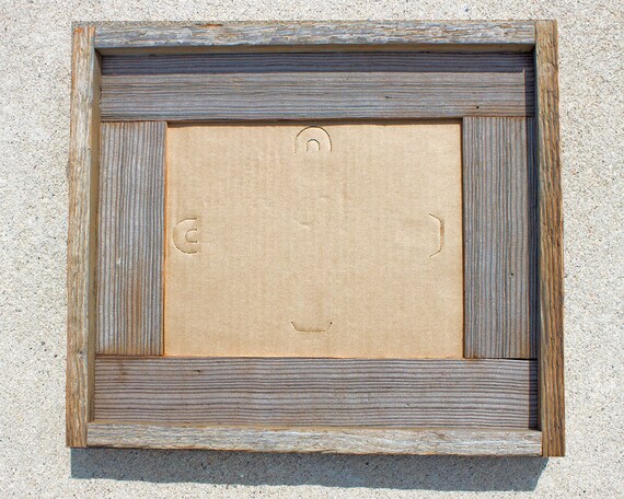 8x10 Authentic Barnwood Frame Old Barn Wood Reclaimed Etsy
