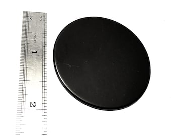 Shungite 5cm-2'' Plate Protective for Mobile, Laptops, Notebooks