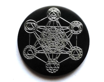 Piastra protettiva Merkaba in shungite per cellulari, laptop, notebook