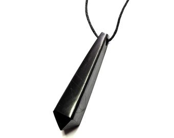Shungite Pendant HARMONY Necklace - EMF Protection & Healing