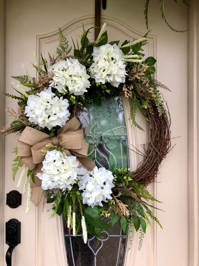 Large Wreaths for Front Door Year Round Everyday Wreath Etsy