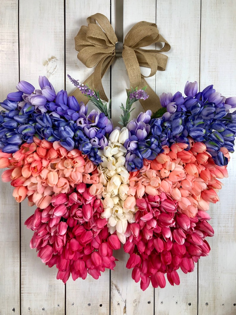 DIY Butterfly wreath How to make your Own Butterfly wreath Etsy