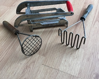 Vintage French Fry Cutter The Villa Potato | Etsy