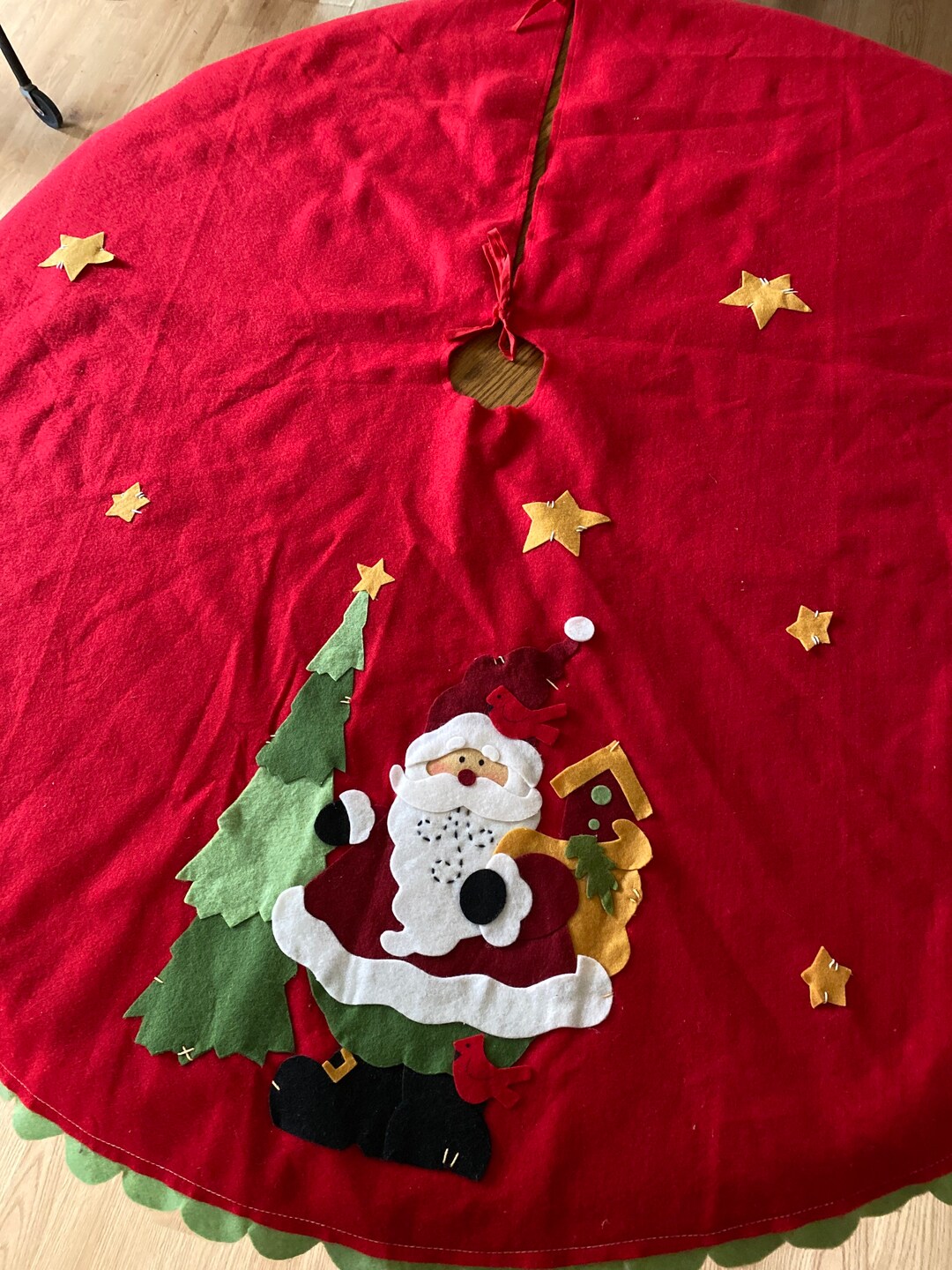 Red Felt Tree Skirt 