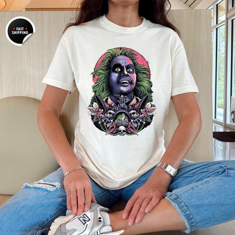 Beetlejuice Shirt, Beetlejuice Movie Shirt, Cute Halloween Shirt ...