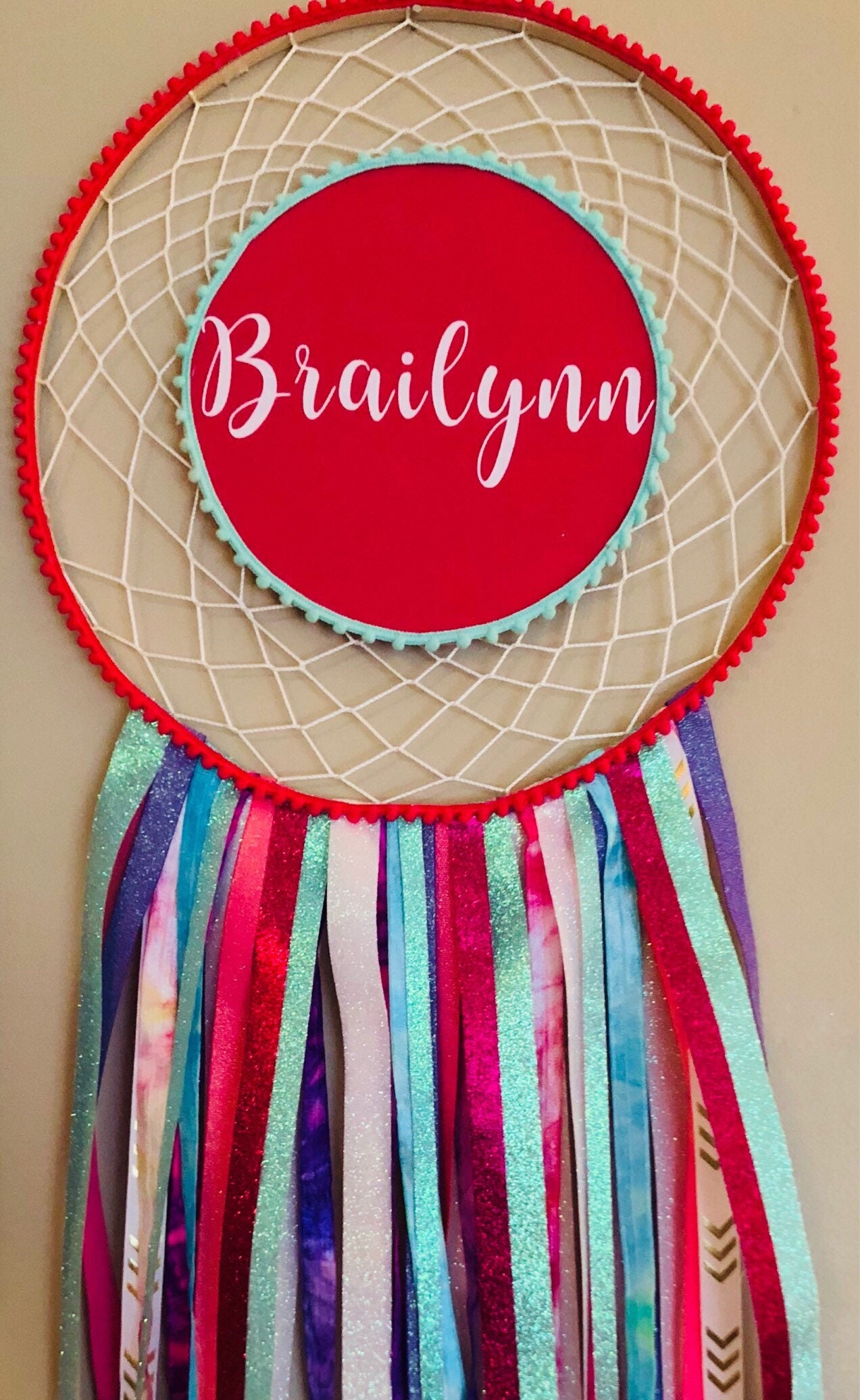 Personalized dream catcher Namesake Gift Name dreamcatcher Etsy