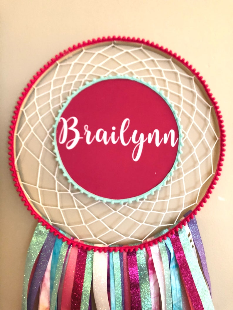 Personalized dream catcher Namesake Gift Name dreamcatcher Etsy