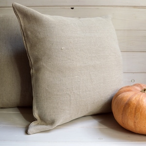 flax pillow, decorative cushion, furniture pillow, linen, pure linen, linen
