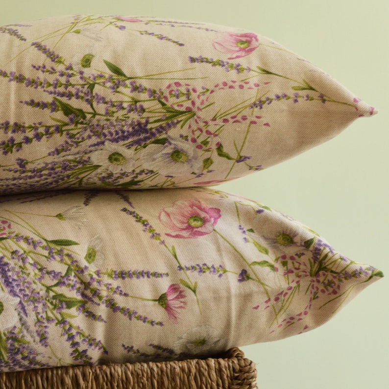 Purple lavender pillow, decorative pillow, violet lavender, lavender pillow, decorative pillow, lavender pillow, spring, purple lavender, image 1