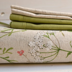 Pure cotton flowers tablecloth, tablecloth made in Italy, spring, cotton, cotton, cotton tablecloth, various sizes